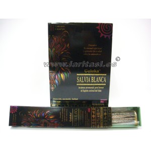 Goloka Animal Spirit Series White Sage (salvia blanca) (12x8stk)